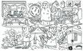 COLOUR ME MATS The Five Pillars (Colouring Mat Only)