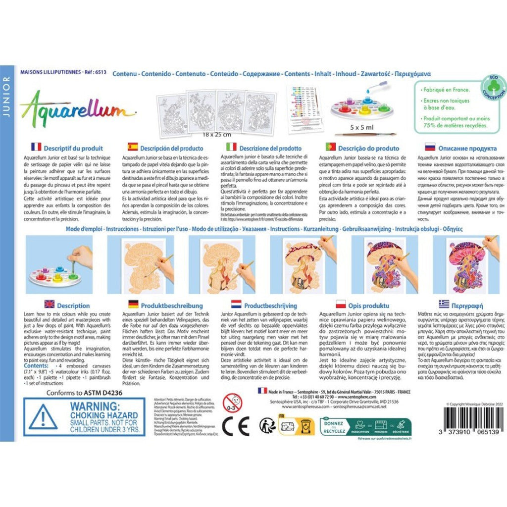 SENTOSPHERE AQUARELLUM JUNIOR MAISONS LILLIPUTIENNES